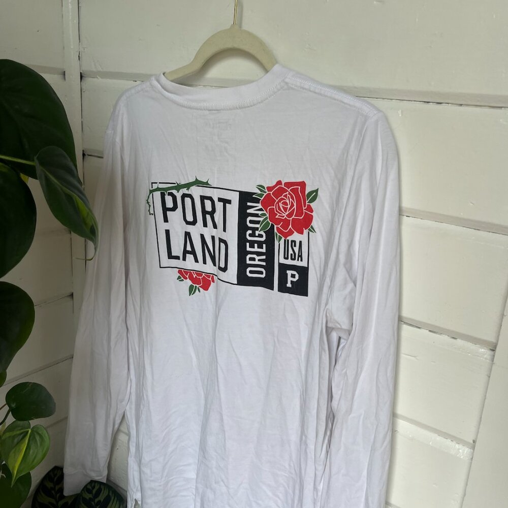 Portland Gear Oregon Rose Long Sleeve Tee